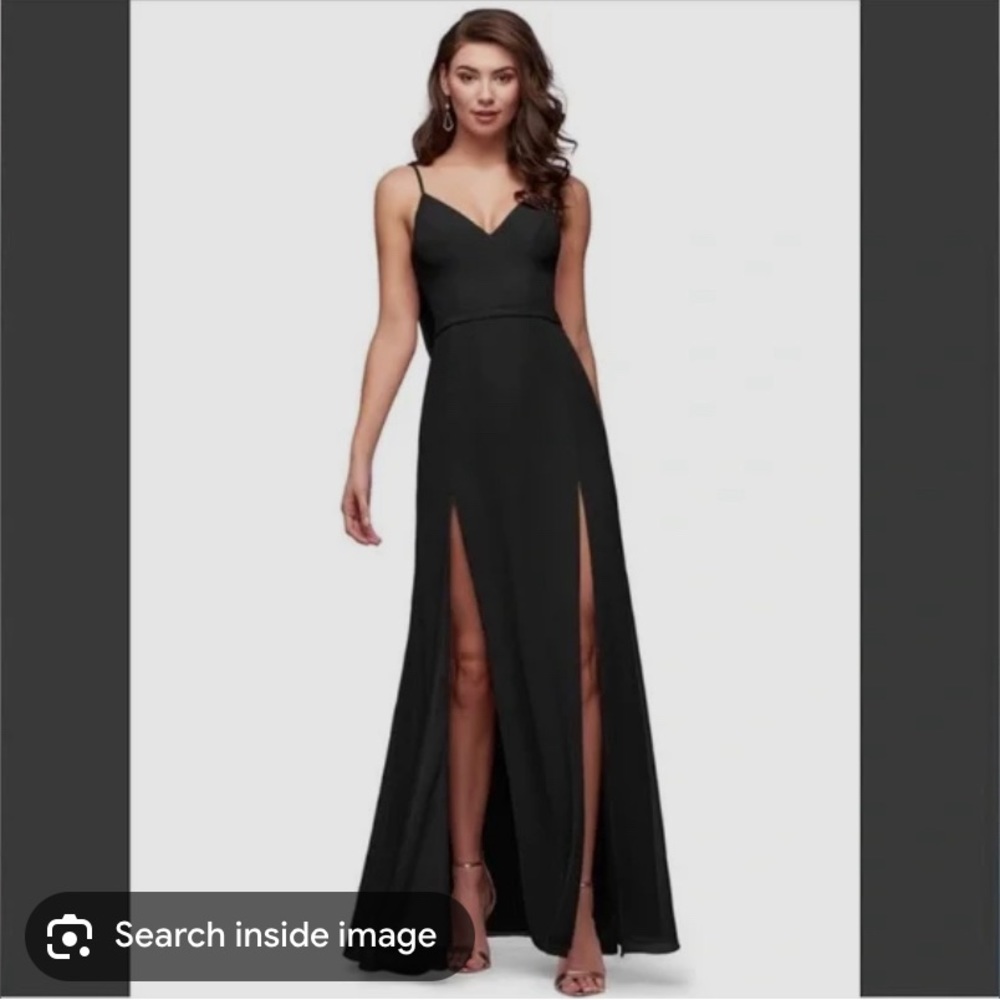 Azazie Candice Dress Black